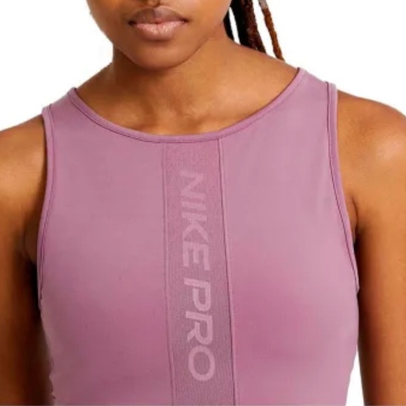Nike Pro Purple Tank Top Size M - Picture 1 of 6